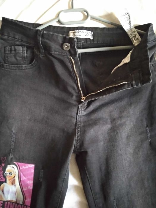 Дамски еластични дънки