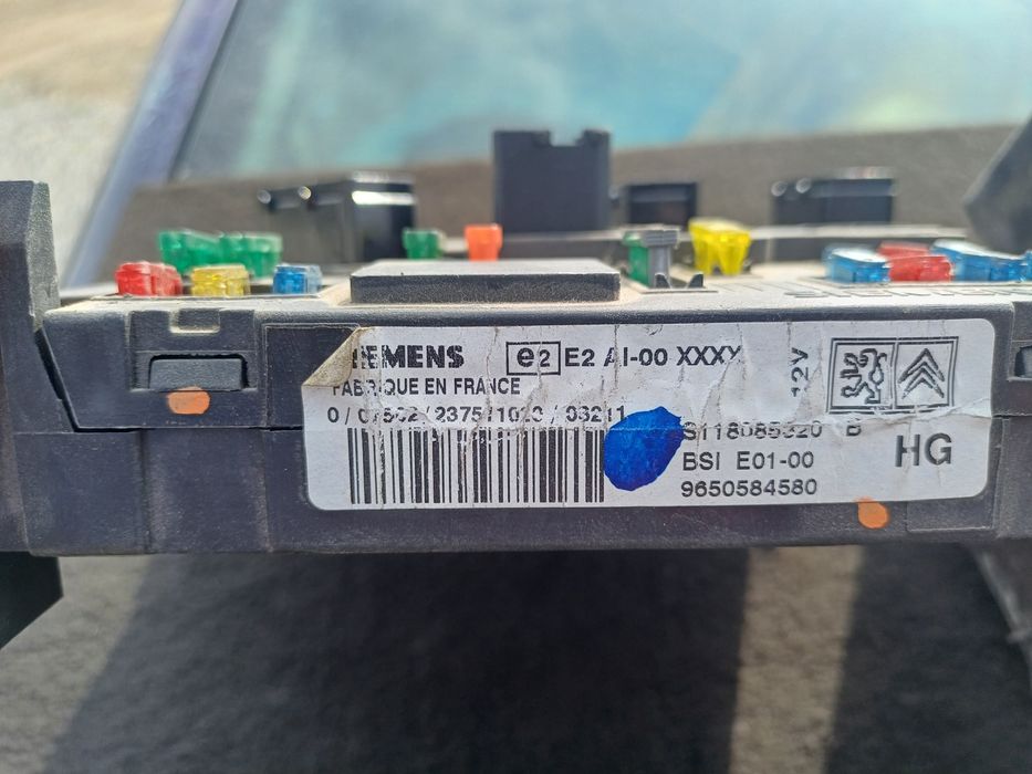 бси и бсм за пежо партнер 2.0 хди