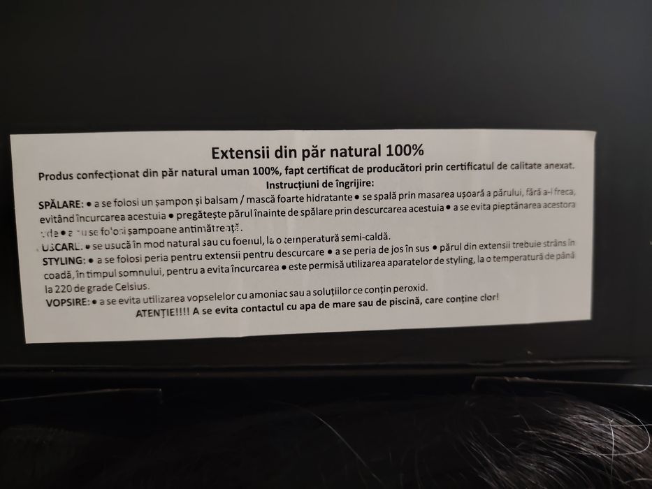 Extensii clip-on. Par natural