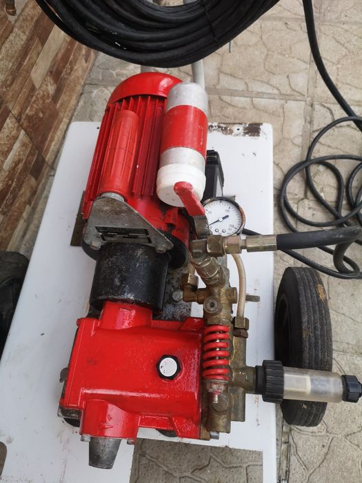 Машина Rothenberger 220V160bar 3kw за Отпушване на Канали