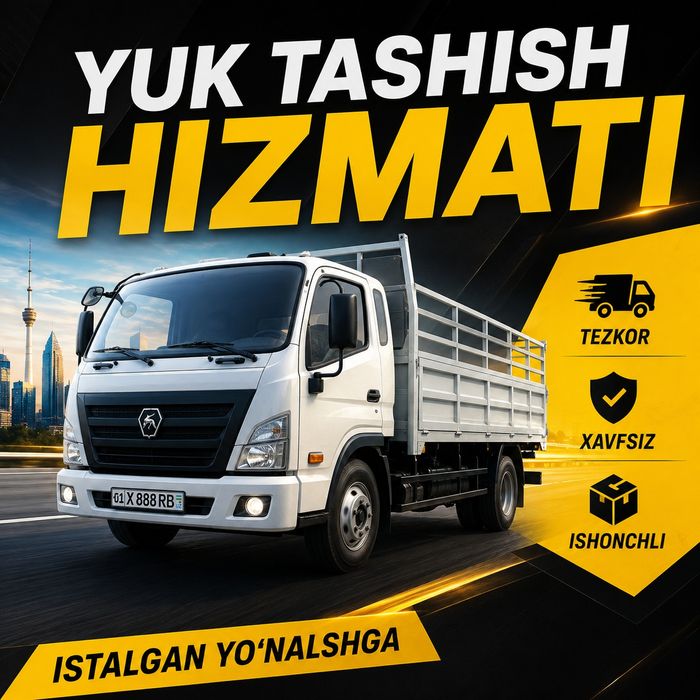Yuk tashish hizmati | Dostavka