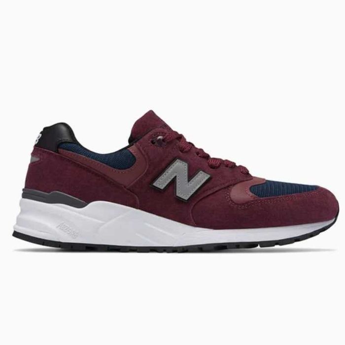 Кроссовки New Balance 999 Burgundy Suede Made in USA! Новые в коробке!