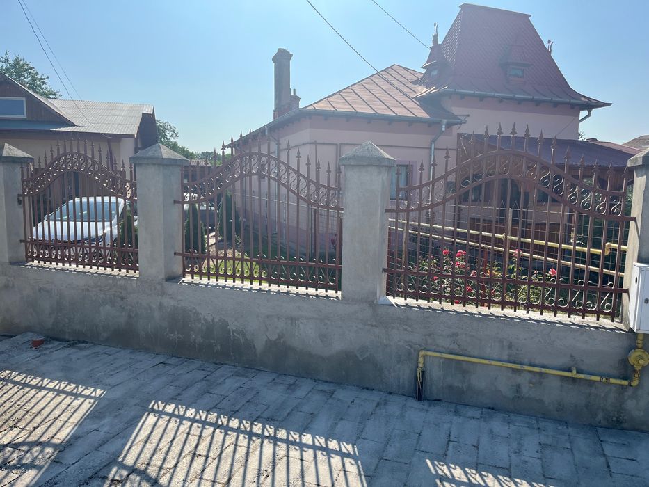 Gard din teava rectangulară