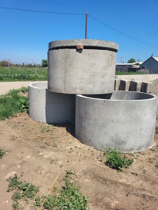 Продам ж/б кольцо и крышки