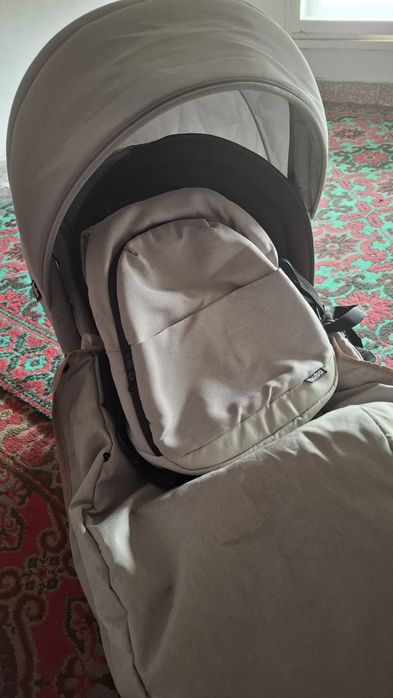 Детска комбинирана количка 3 в 1 Buba - Zaza, Cream