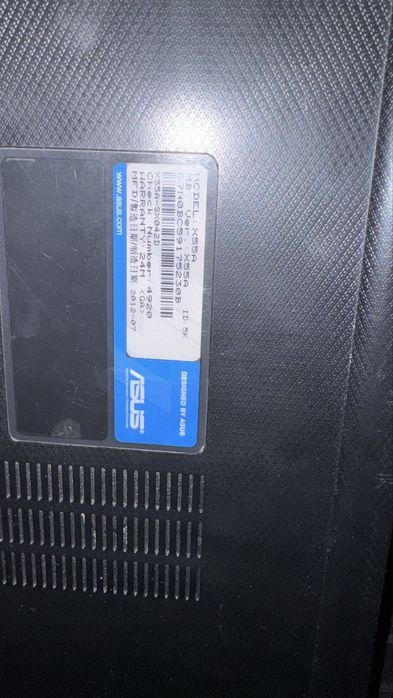 Ноутбук asus рабочий