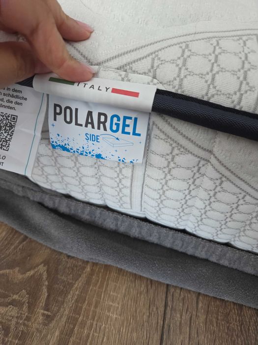 Продавам матрак magniflex gel blue 164/190 + подматрачна рамка