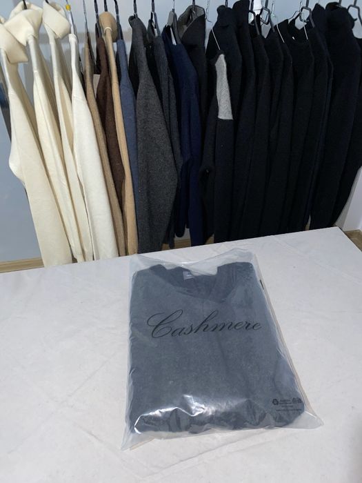 Pulover 100% Cashmere natural – calitate premium – gri