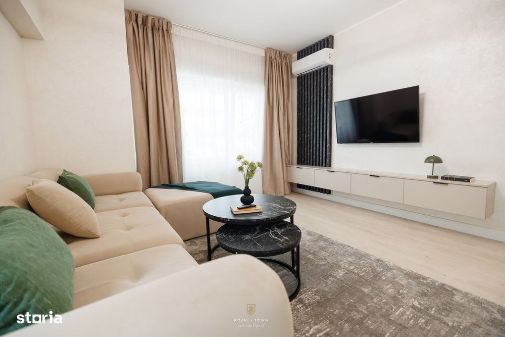 Avans 15% Apartament de vanzare cu 2 camere- Royal Town Iasi