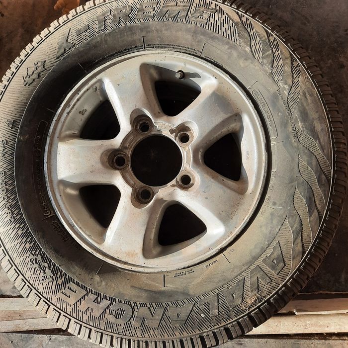 Титановый диск с покрышкой