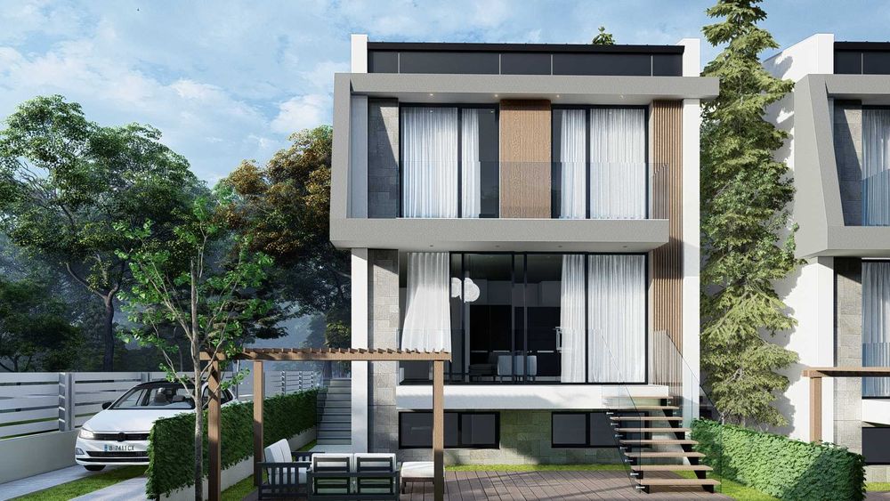 Триетажна еднофамилна къща в с. Панчарево