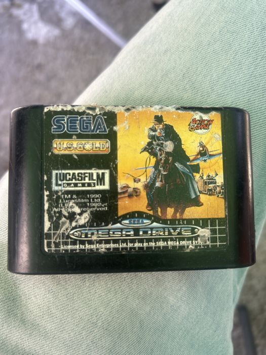 Joc indiana jones and the last crusade sega mega drive