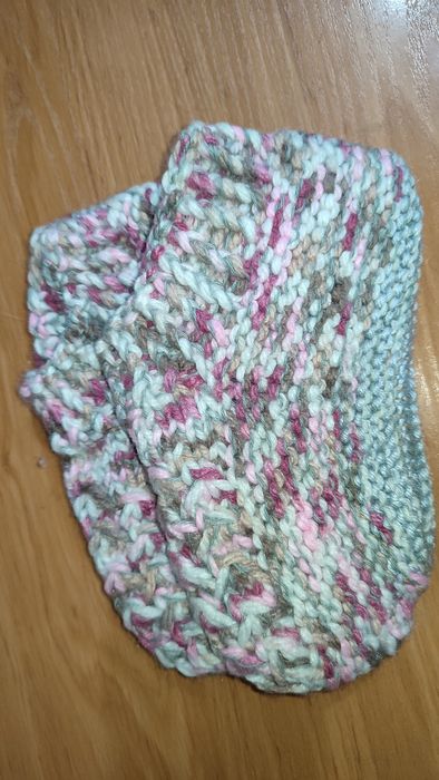 Тапочки вязаные крючком.