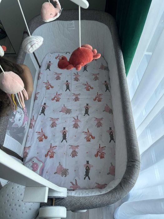 Vând Patut 2in1 co-sleeper Wunderkid - Sweet Dreams, Bej