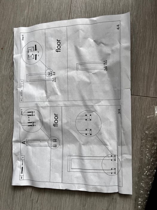 Чисто нов Метален крак за маса
