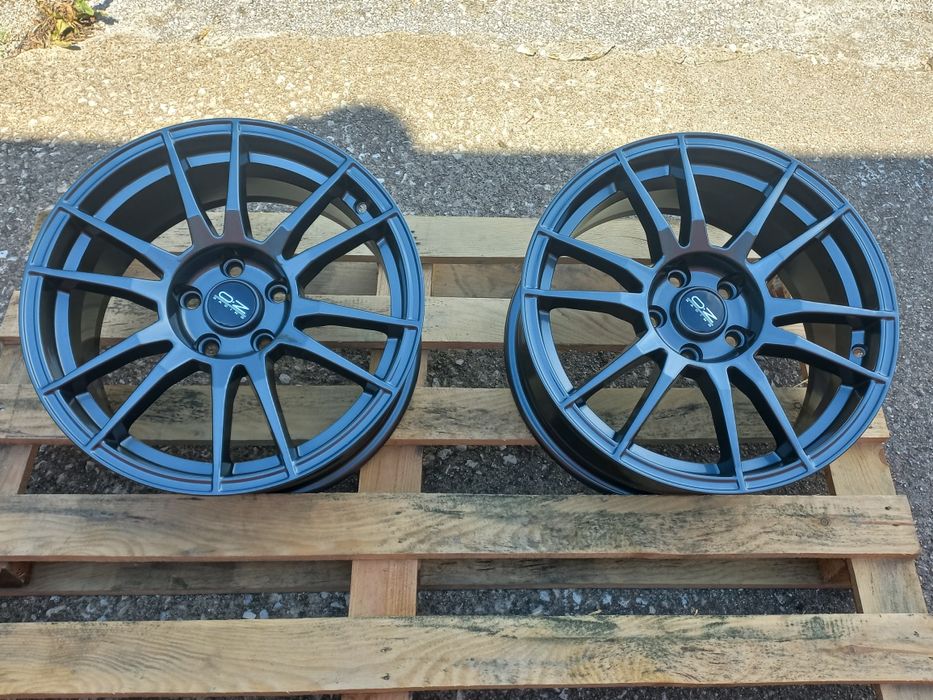 18"O.Z 5x114.3 Matt Gunmetal 8ж ет40 Honda Mitsubushi Dacia Renault Nissan Чисто Нови.