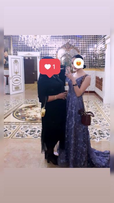 Продам бу вечернее платье