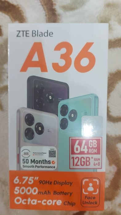 Zte Blade a36 новый