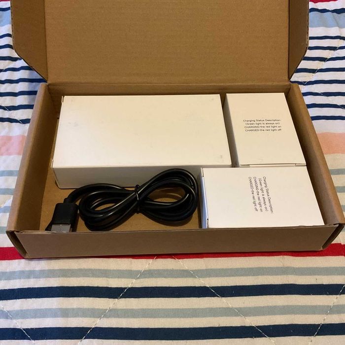 7200mAh 2 броя акумулаторни батерии за Ring и зарядно с LED дисплей