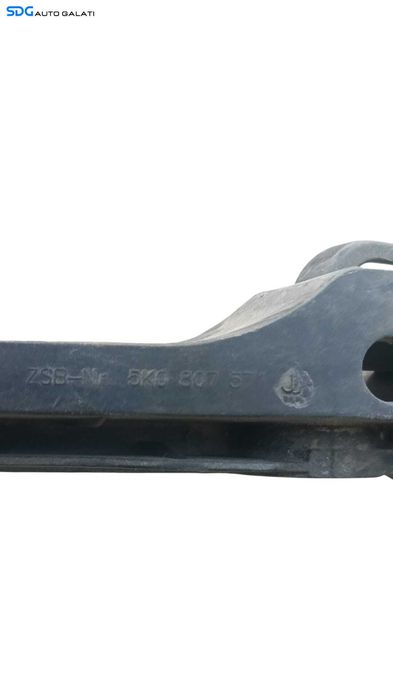 Suport Far Stanga Fata cu Ghidaj Rupt Volkswagen Golf 6 2008 - 2013 Cod 5K0807571J [M8776]