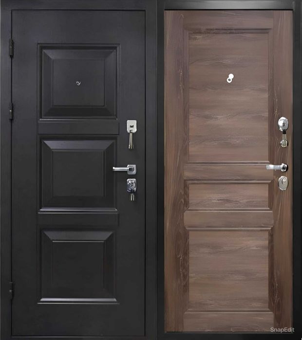 Входные Металлические двери Межкомнатные двери Temir Mdf eshiklar