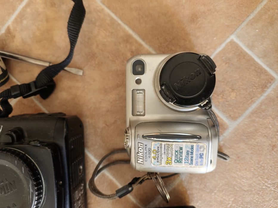 Nikon D80  coolpix4300 si panasonic lumix FZ38