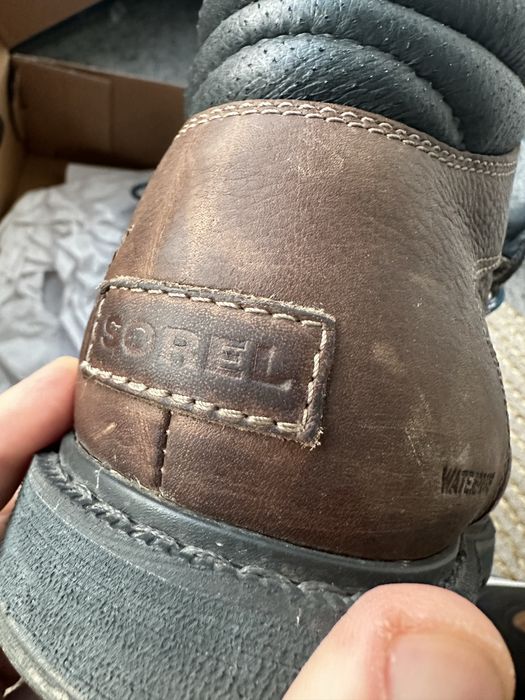 Vand ghete impermeabile SOREL, 100% piele, 41