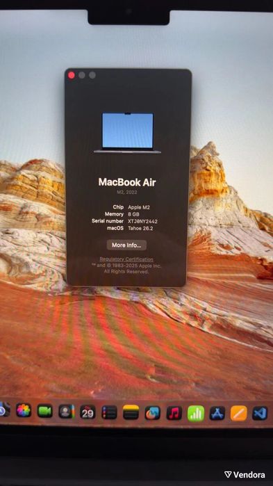 Apple MacBook Air M2 2022 96%