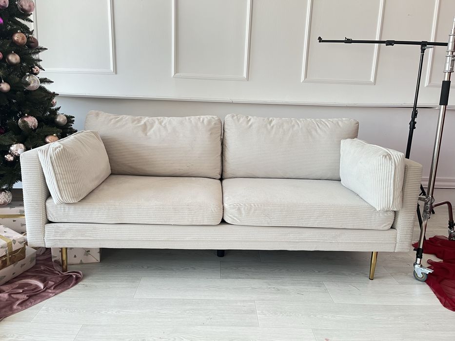 Canapea 3 locuri crem