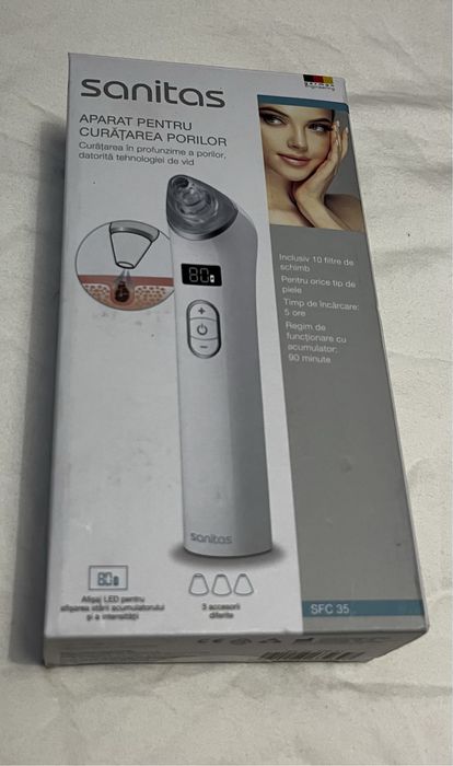 Уред за почистване на пори - Sanitas SFC35