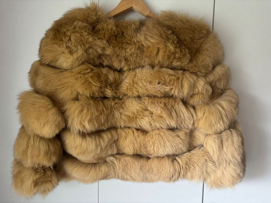 Кожух Естествен Косъм/лисица