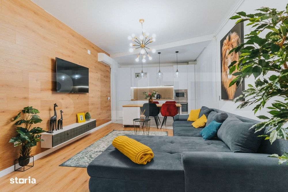 3 Camere Ultracentral | Mobilat Lux | Logie + Incalzire in Pardoseala