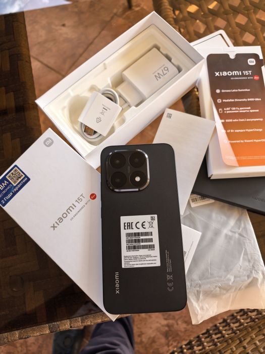 Xiaomi 15T 5G 12\256 в идеальном состоянии в полном комплекте! Флагман
