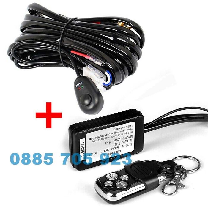 Стойка  за номер ролбар за лед бар халогени универсална LED Bar