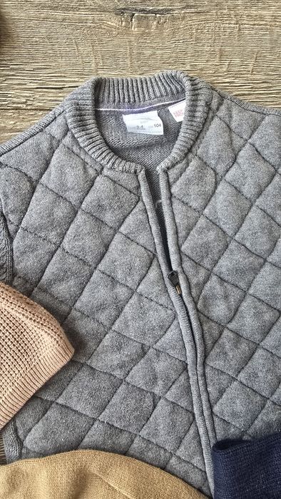 3-4год 104см пуловери Zara и жилетка Zara и Timberland