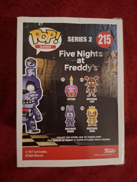 Funko pop Nightmare Bonnie 215
