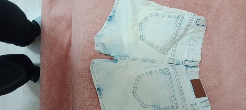 Шортики стильные джинсгерлс  для девочки от 5 до 7 лет