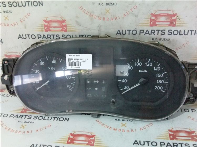 ceasuri bord dacia logan mcv 1.5 dci an fabr. 2007