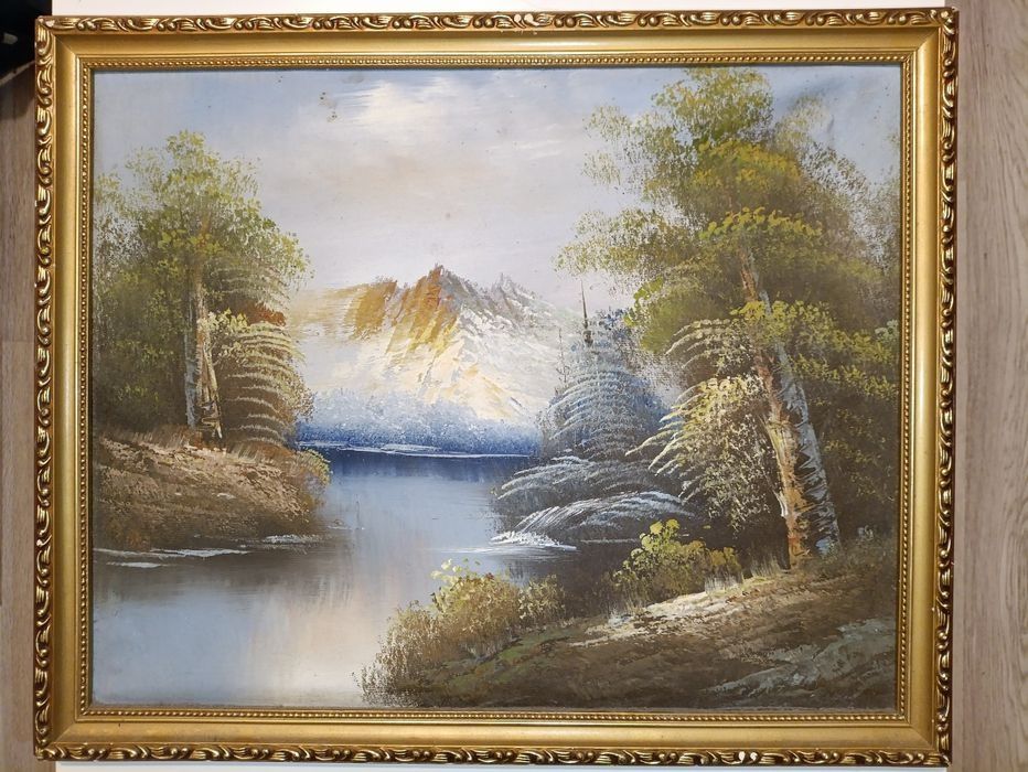 Tablou Pictat "Armonia Naturii,O melodie de Neuitat" Anul 1998