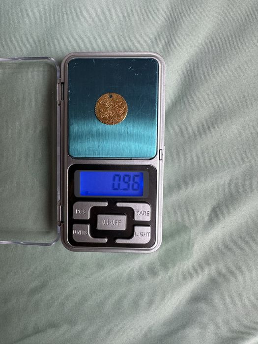 Златна Монета1 /2 Зери Махбуб 1171/1757 г Селим II Промоция 500 лв