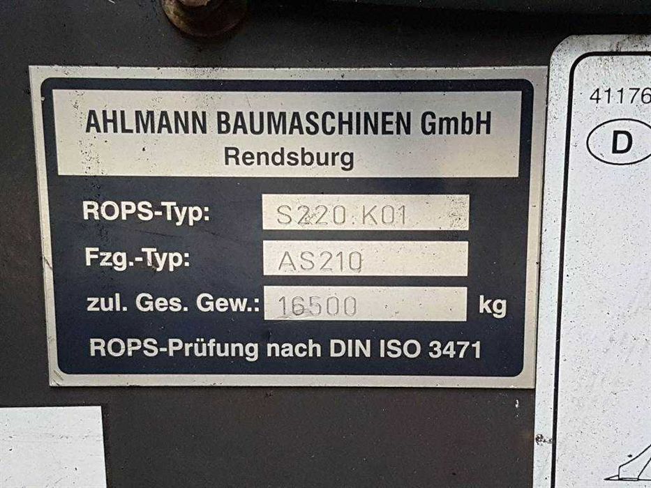 Cabina Ahlmann 23103106  Ahlmann AZ 210E - Piese de schimb Ahlmann