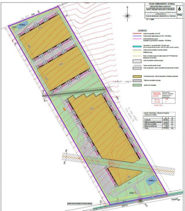 Teren 37 ha | PUZ aprobat– Ploiesti Vest Industrial Park | DN72 + A3