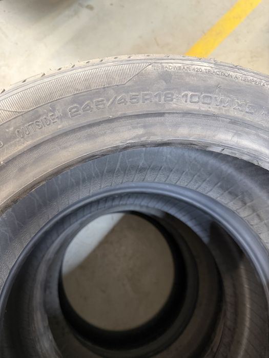 Продам шины новые 245/45 R 18