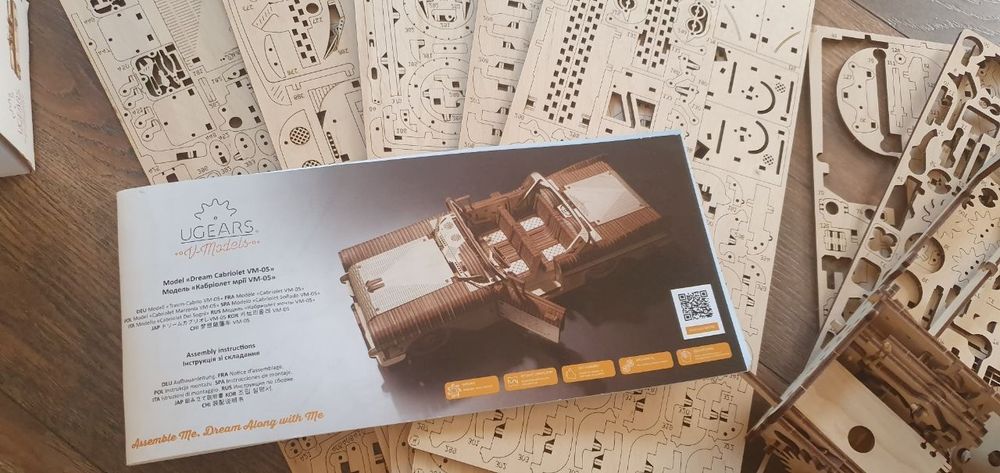 Конструктор Ugears Кабриолетът