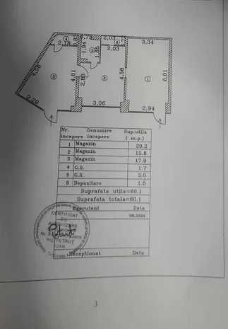 DE VANZARE – Spațiu Comercial 60 m² – Calea Crângași, Sector 6