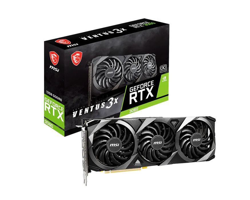 Продам MSI Geforce RTX 3060 12gb(LHR)
