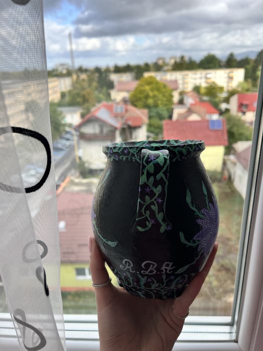 cana decorativa de lut