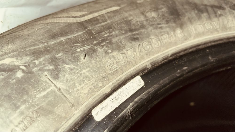 Летние/всесезонные шины 235/65/r18