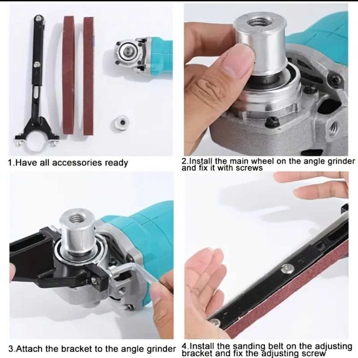 Лентов шлайф (приставка за ъглошлайф)