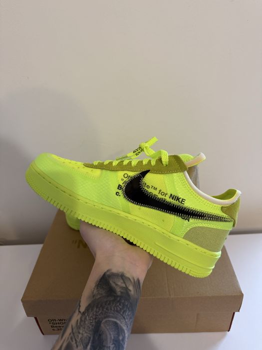 Nike AF1 x Off White Volt 42